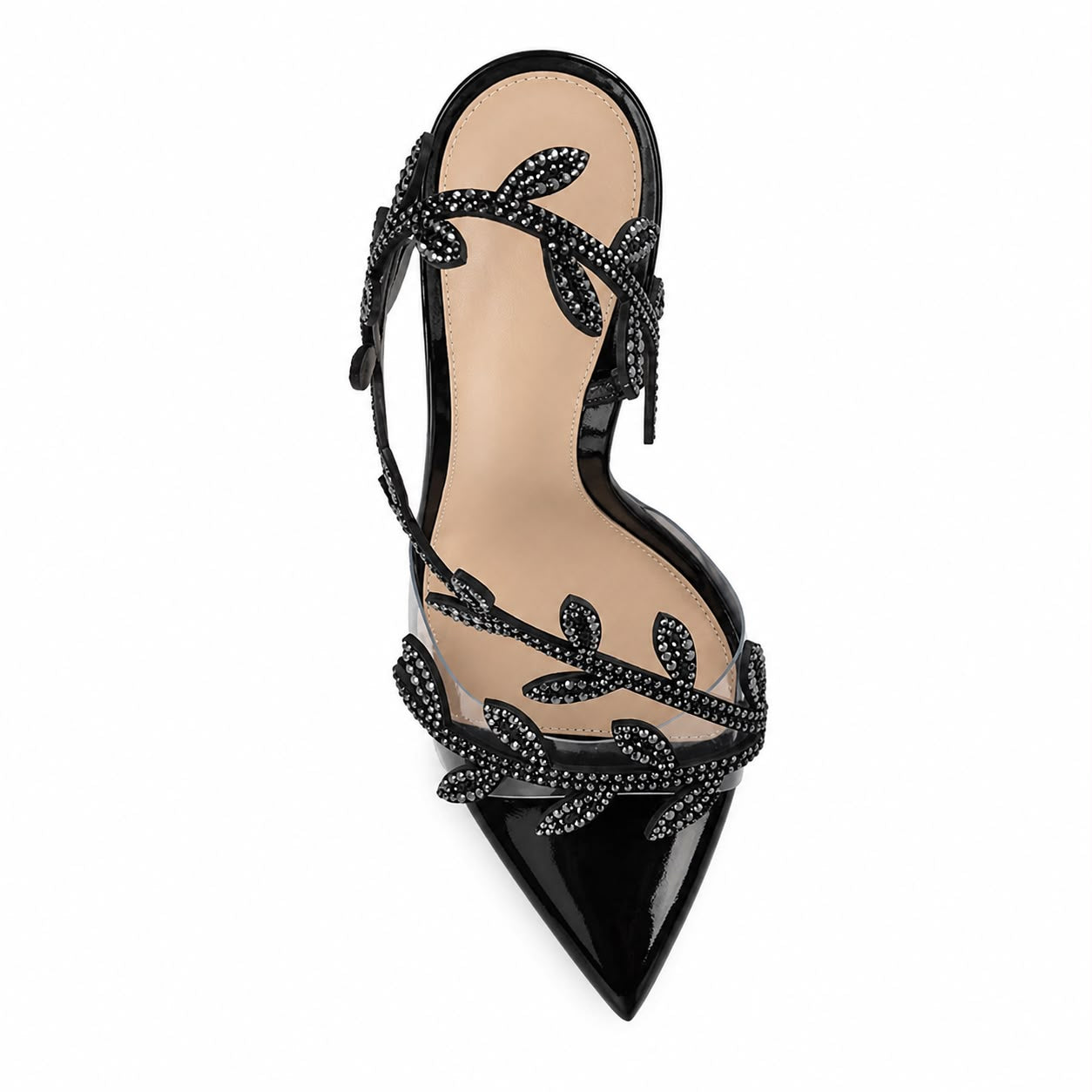 Sandales à Talons Hauts Élégance Florale