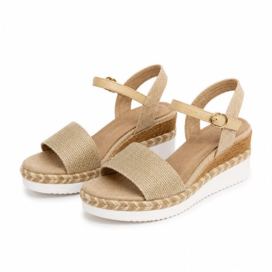 Sandales Compensées Chic & Confort