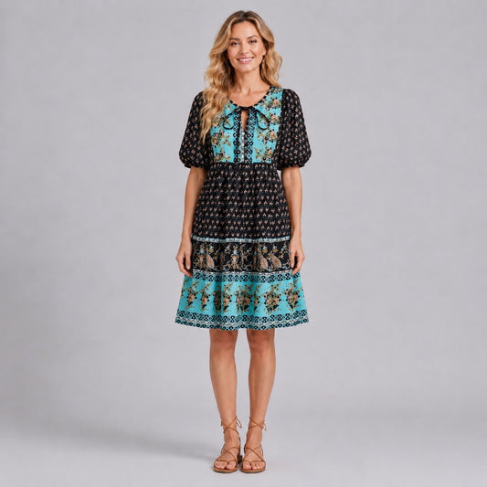 Robe Bohème Imprimée