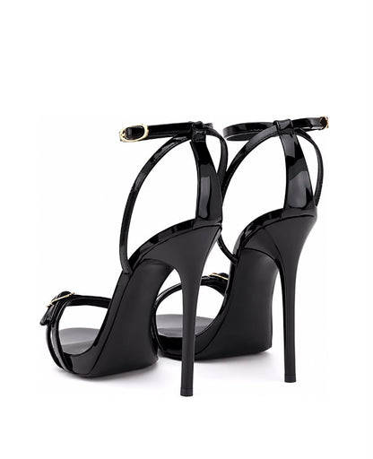 Sandales à talons aiguilles avec brides fines